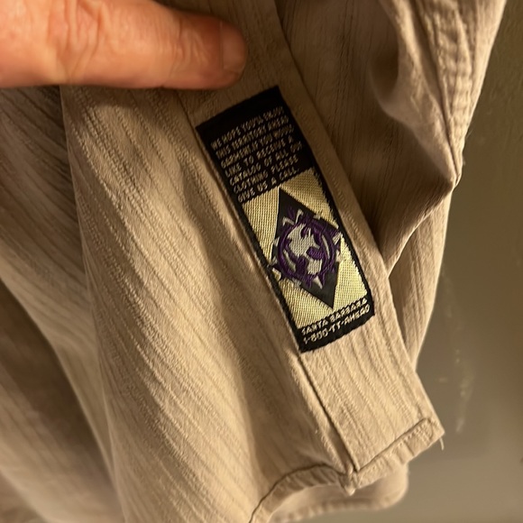 Vintage the territory ahead long sleeved shirt size XL 100% silk - Picture 3 of 6